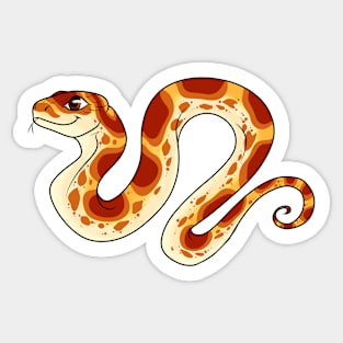 Creamsicle Corn Snake Sticker